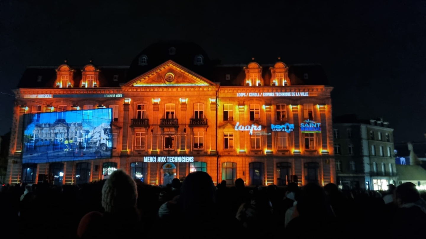 Spectacle Son et Lumière Saint Brieuc