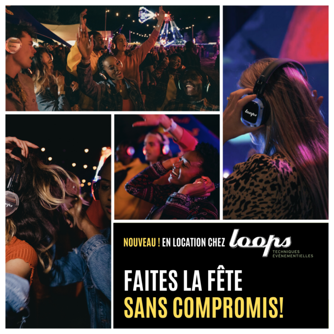Location casques Silent Party Loops Saint Brieuc