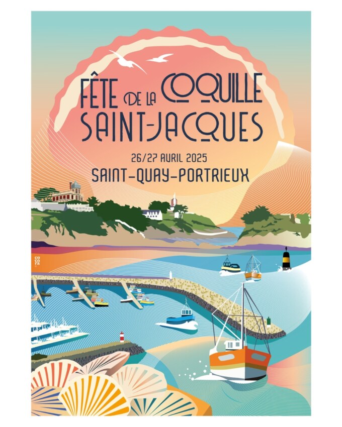 Fête de la coquille saint jacques 2025 programme saint quay portrieux cotes d'armor bretagne