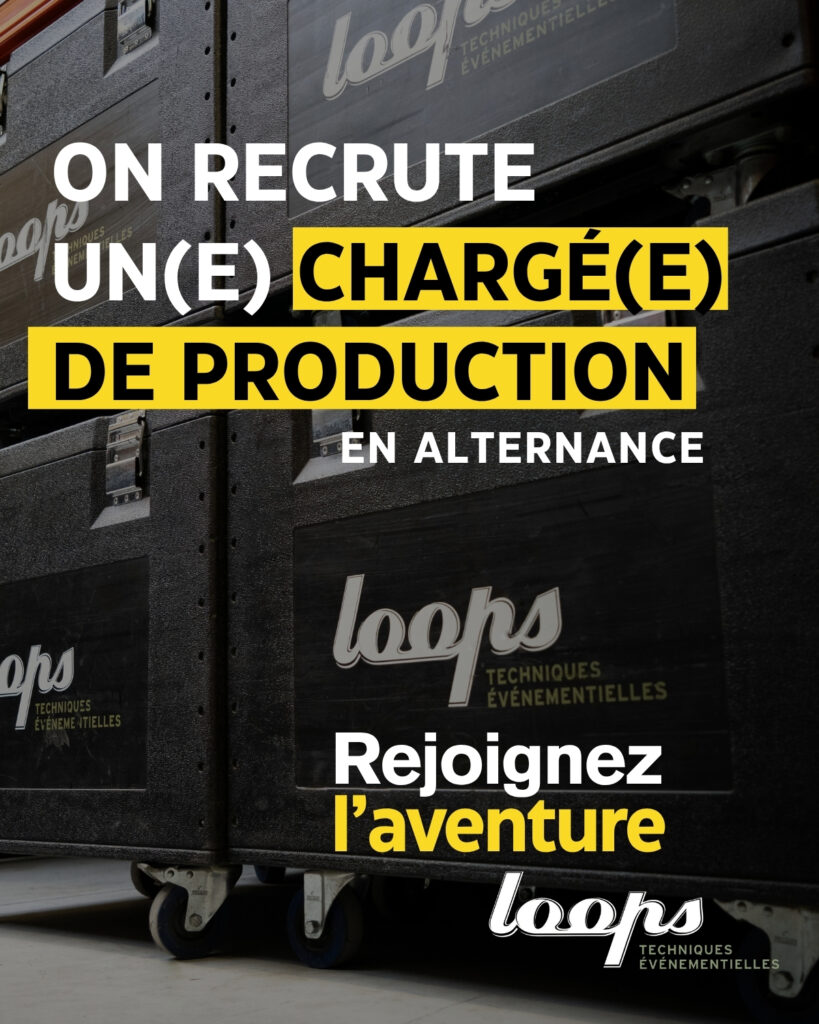 offre emploi alternance production evenementiel saint brieuc bretagne