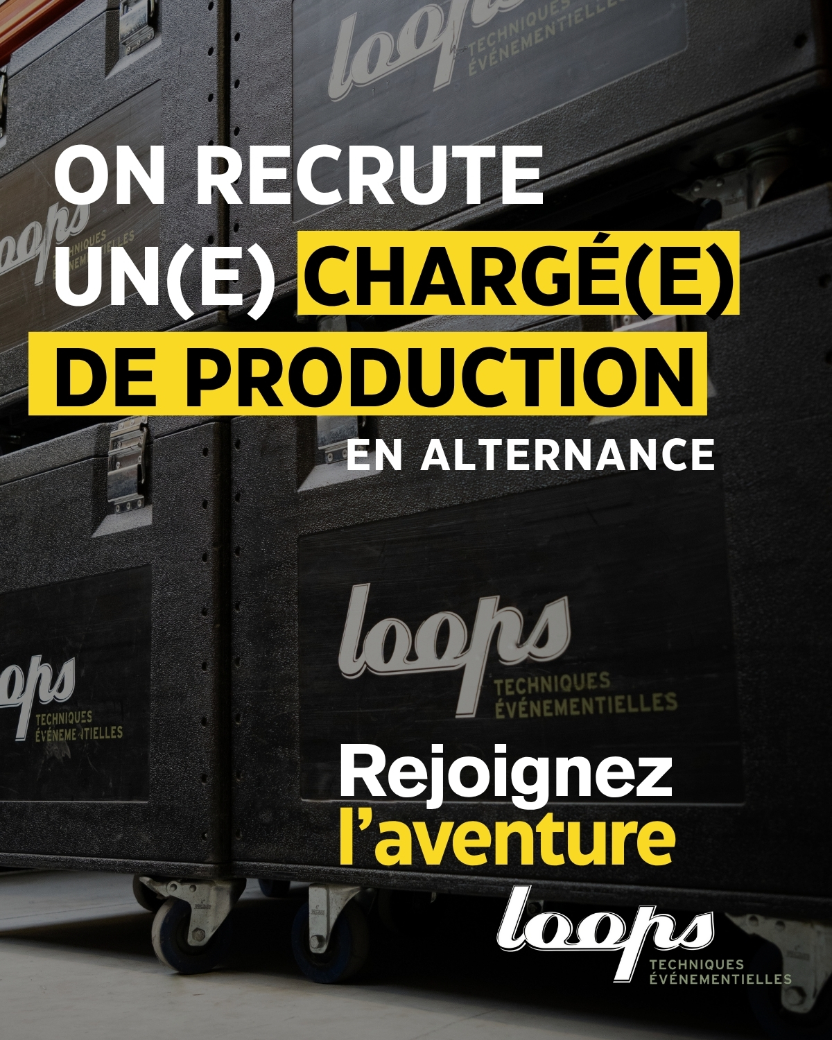 offre emploi alternance production evenementiel saint brieuc bretagne