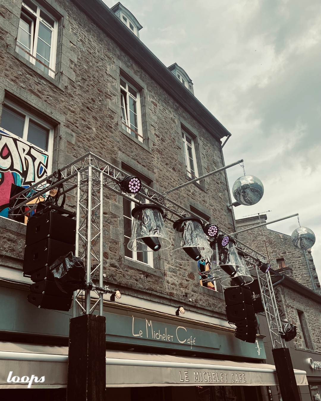 Le michelet bar saint brieuc art rock 2025 sonorisation