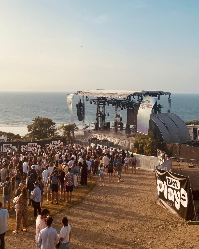 BLOT PLAY 9 Loops Festival Pleneuf Val André Cotes d'Armor Golf Bretagne